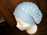 Gehaakte beanie (te bestellen, diverse kleuren euro 19,95)