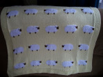 Schapen deken (leverbaar op bestelling in diverse kleuren)