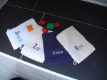 Washandje met naam (2)